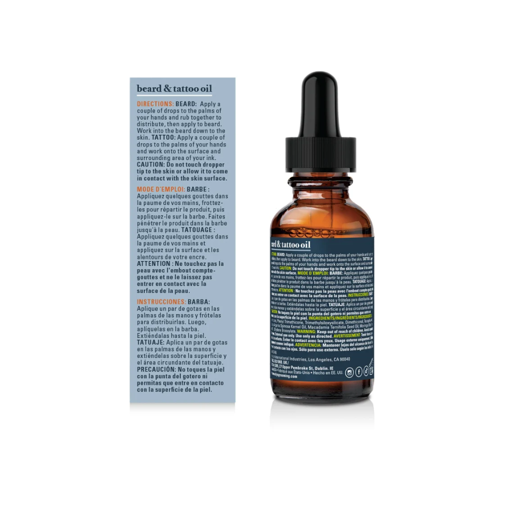 WOODY'S BEARD & TATTOO OIL 1Z | 43476