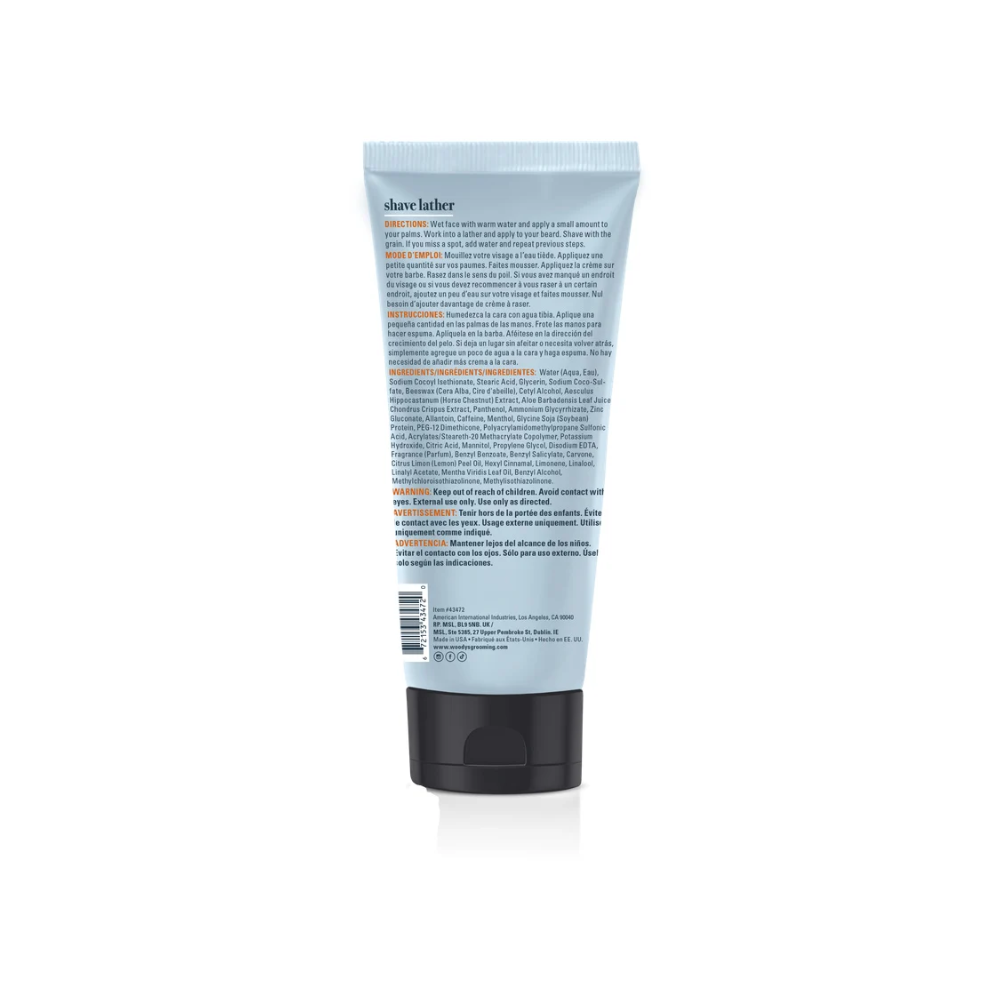 WOODY'S SHAVE LATHER 6Z | 43472