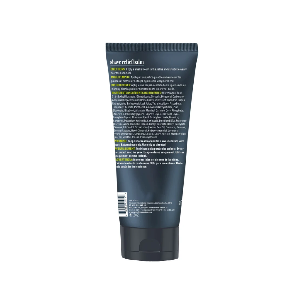 WOODY'S SHAVE RELIEF BALM 6Z | 43474