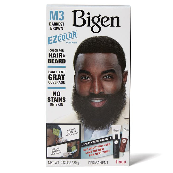 Bigen EZ Color for Men M3 - Darkest Brown, 2.82 Oz