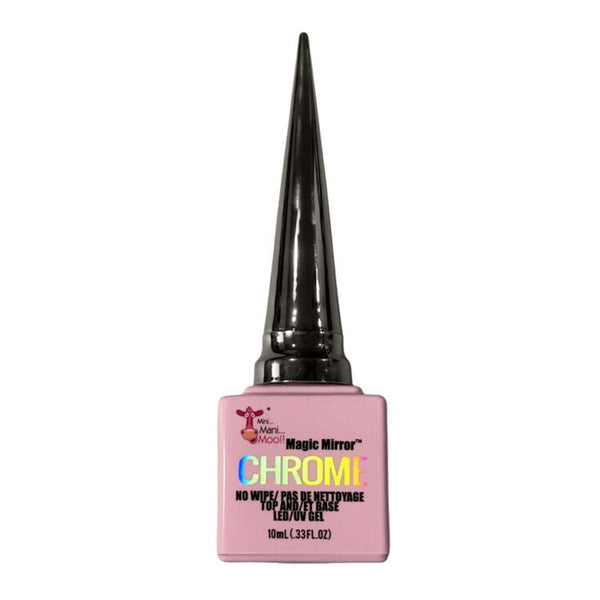 MMM GEL TOP/BASE COAT CHROME | MOO-CHR