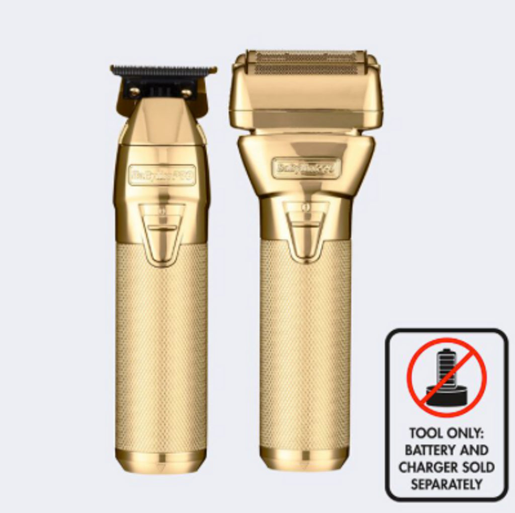BABYLISSPRO FXONE GOLD TRIMMER AND SHAVER PREPACK (TOOLS ONLY) | FX1FSTGTO