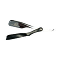 ROLDA STEEL STRAIGHT RAZOR SILVER