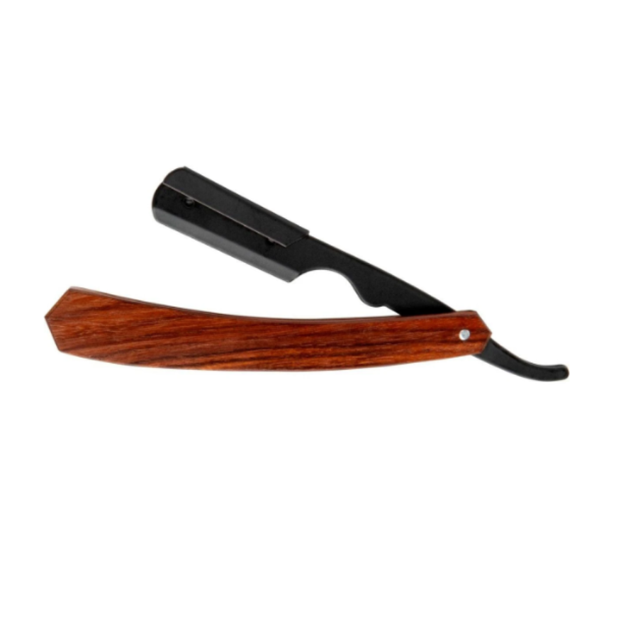 DIANE DELUXE WOOD STRAIGHT RAZOR | D78