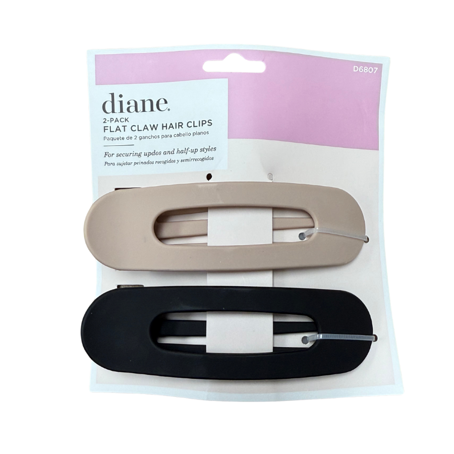 DIANE FLAT CLAW HAIR CLIPS | D6807