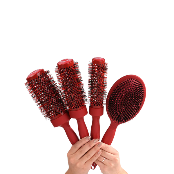 COCCO AURA BRUSH SET-RED | CKTA4PCS-RED