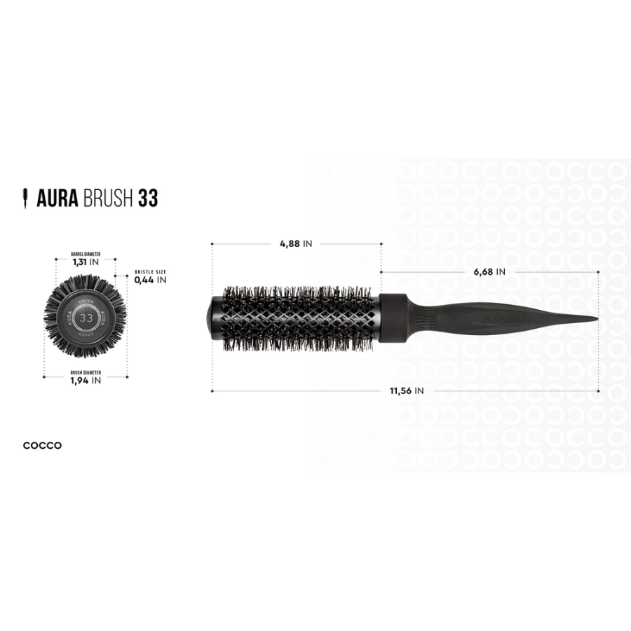 COCCO AURA BRUSH SET-WHITE | CKTA4PCS-WHITE