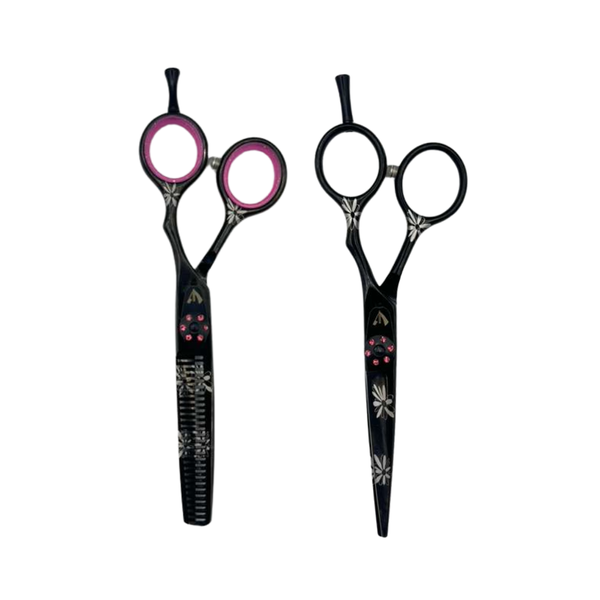 VENTI SHEAR SET 2155/2128T BLK | VS-2155-2128TBLK