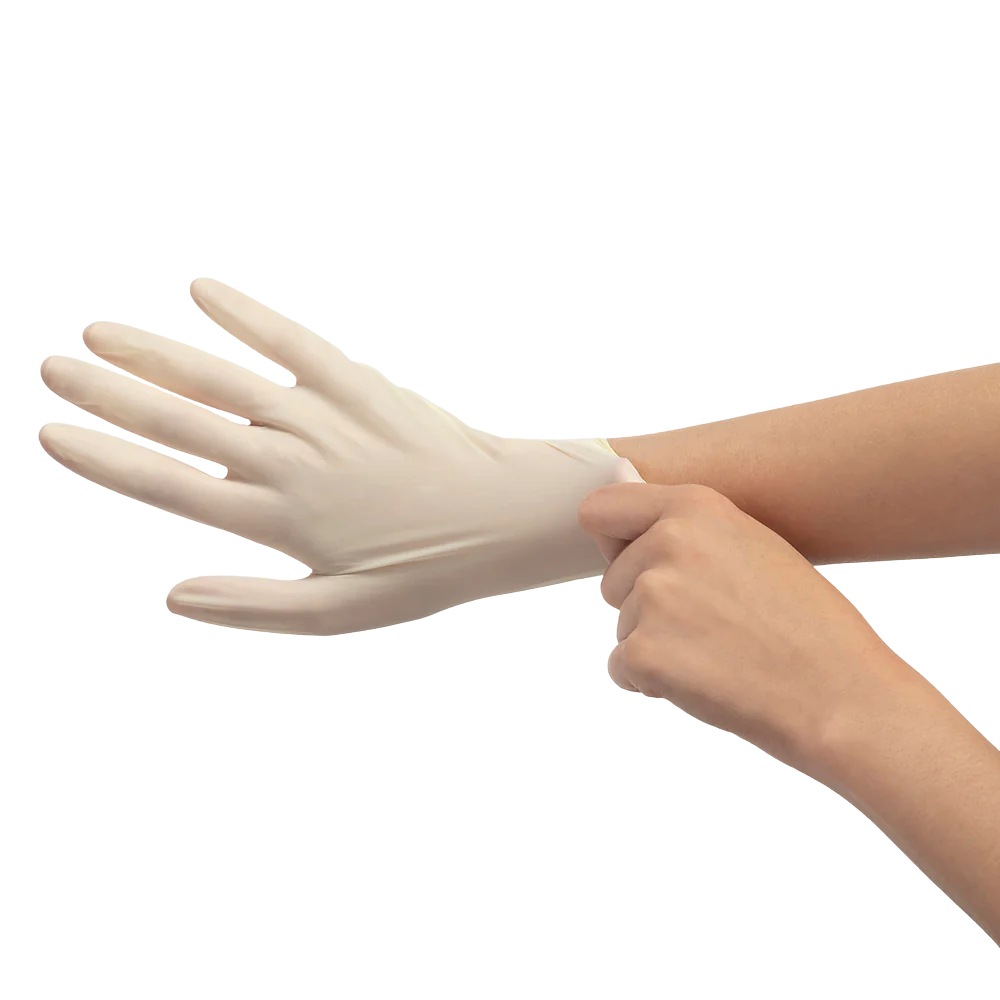 FROMM GLOVES-LATEX POWDER FREE SMALL | D8010