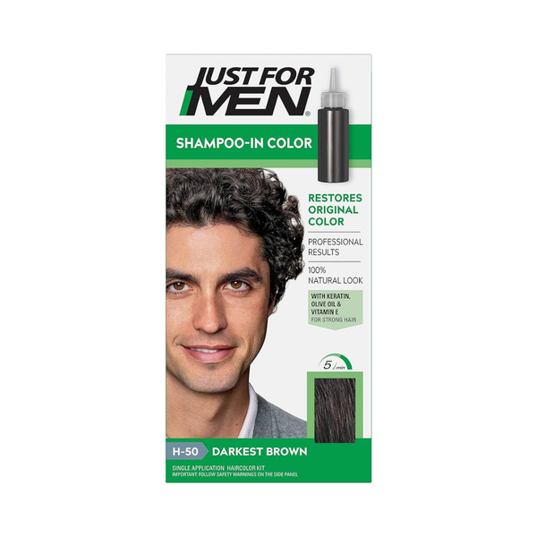 JUST FOR MEN-H50 DARKEST BROWN | H-50