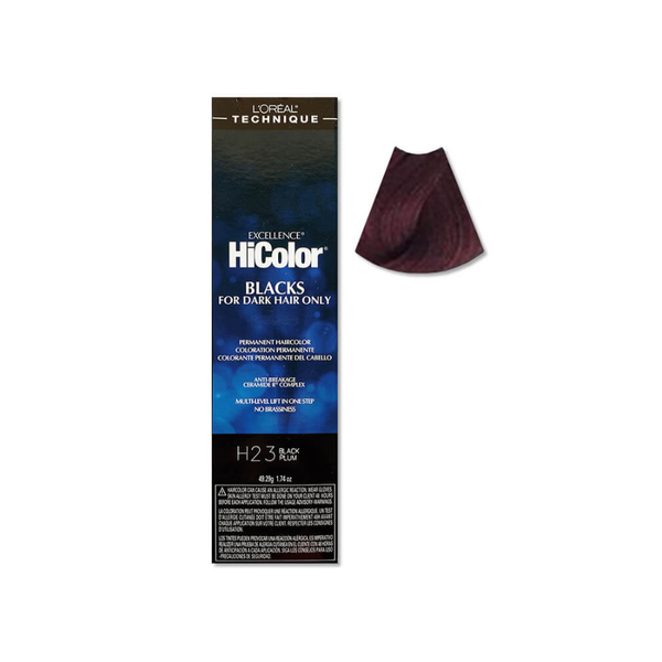 L'OREAL HI COLOR H23 BLK PLUM | H23