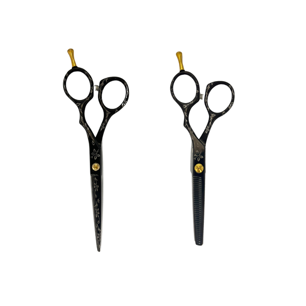 VENTI SHEAR SET 5255/5235T BLK | VS-5255/VS-5235T