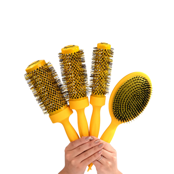 COCCO AURA BRUSH SET-YELLOW | CKTA4PCS-YELLOW