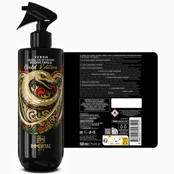 IMMORTAL COLOGNE-VENOM GOLD ED | NYC179