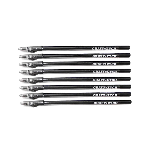GRAFF*ETCH BARBER PENCIL BLACK 10 PACK
