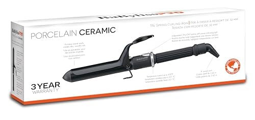 BABYLISSPRO PORCELAIN CERERAMIC CURLING IRON 1-1/4" | BP125SUC