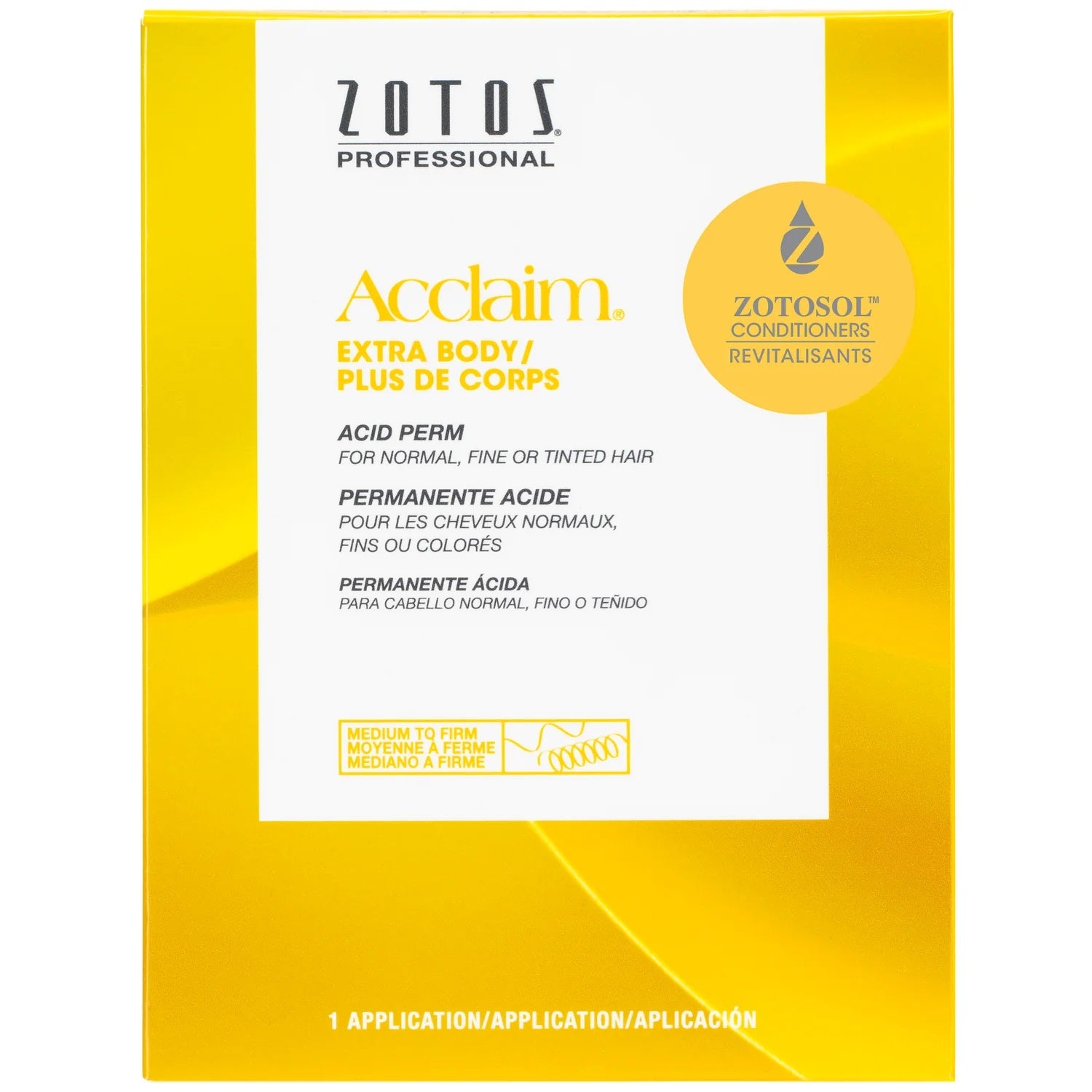 ZOTOS ACCLAIM PERM EXTRA BODY