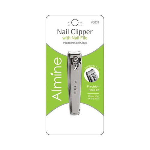 ALMINE NAIL CLIPPER WITH NAIL FILE | 6031