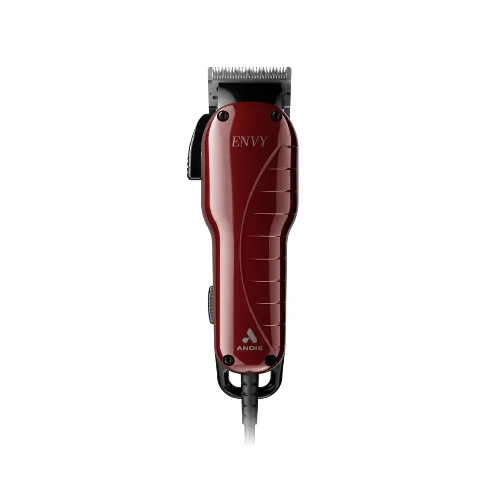 ANDIS ENVY ADJUSTABLE BLADE CLIPPER CORDED RED | 66215