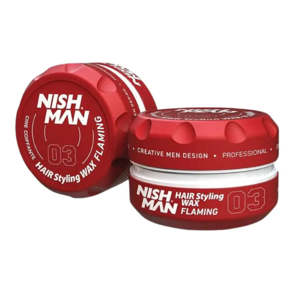 NISHMAN HAIR STYLING WAX FLAMING 03 CIRE COIFFANTE