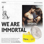 Immortal NYC the Creed Hair Pomade - Strong Hold - Max Shine All Natural Water-Based Pomade for Men - No Residue, All Hair Types