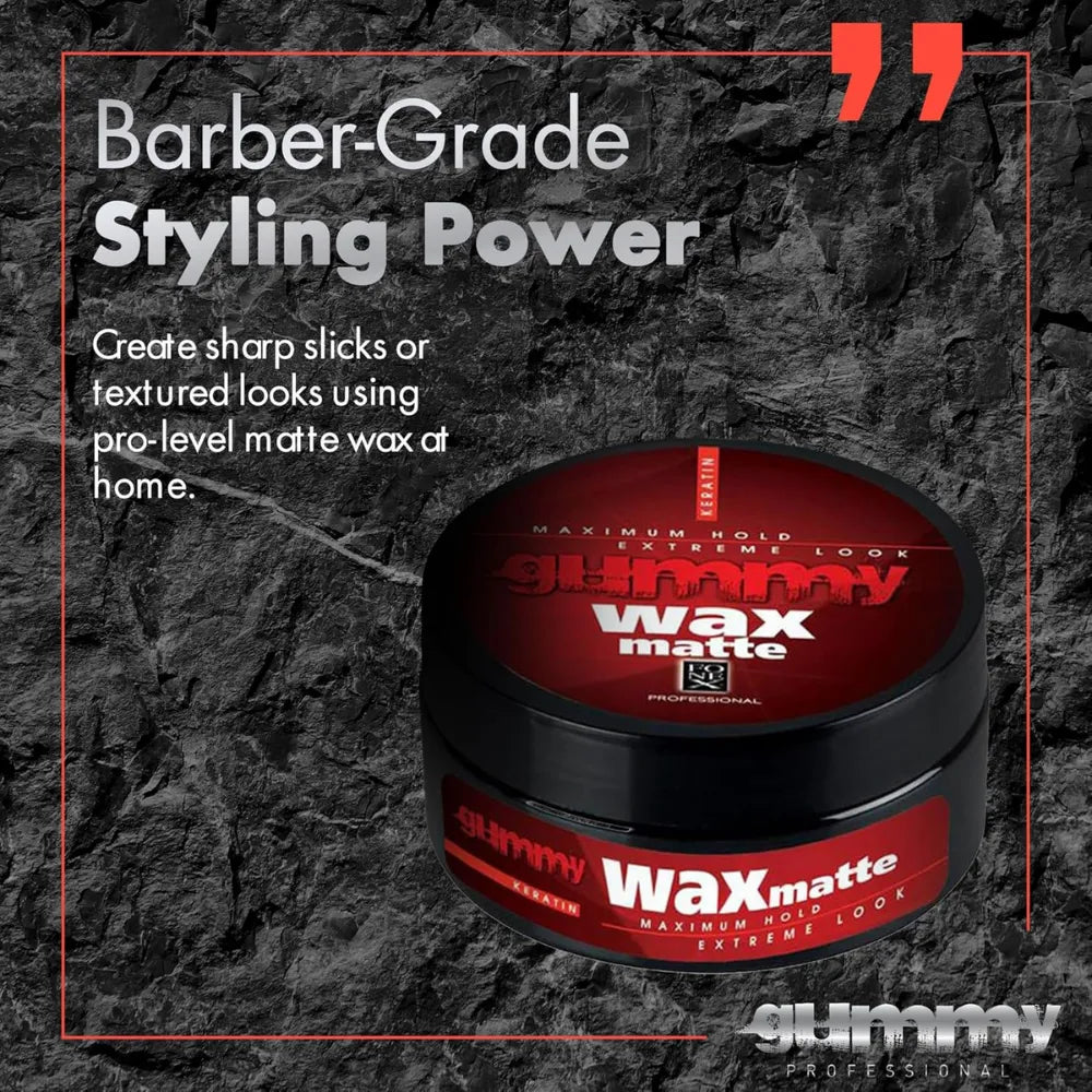 GUMMY WAX KERATIN MATTE 5 OZ.
