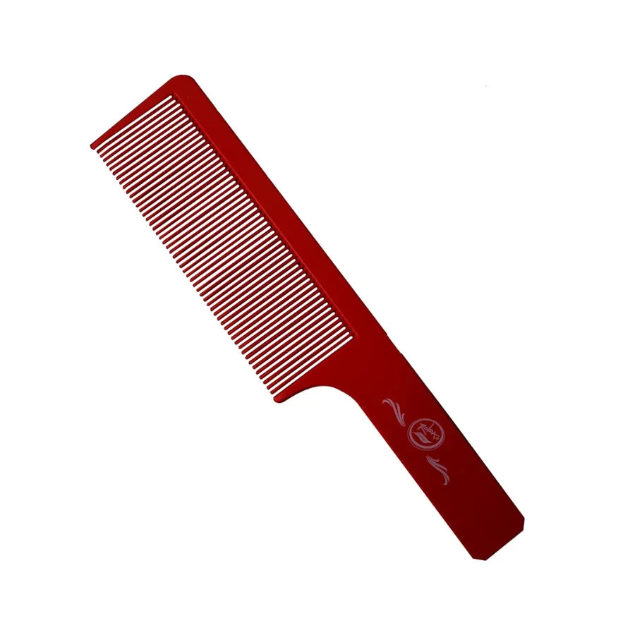 ROLDA CARBON FIBER FLAT TOP HAIR STYLING COMB 9 INCH