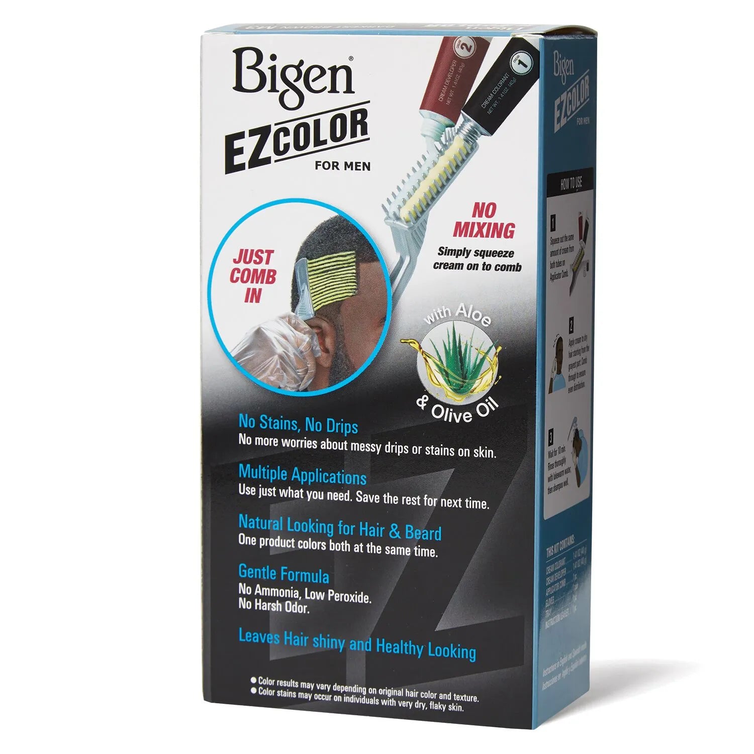 Bigen EZ Color for Men M3 - Darkest Brown, 2.82 Oz