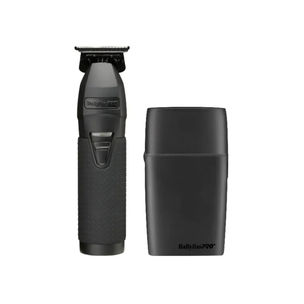 BABYLISS BLACKFX LIMITED EDITION TRIMMER & SHAVER SET | FXTSMBPK