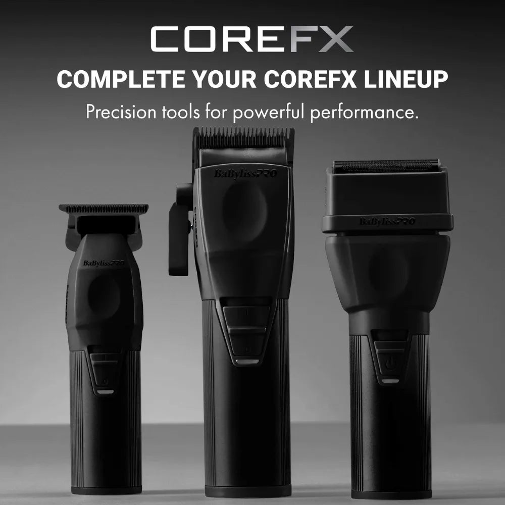 BABYLISSPRO COREFX DOUBLE-FOIL SHAVER MATTE BLACK | FX75FS2MB