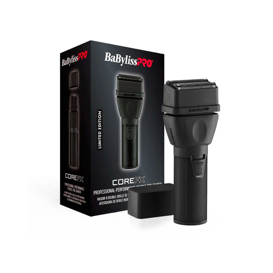 BABYLISSPRO COREFX DOUBLE-FOIL SHAVER MATTE BLACK | FX75FS2MB