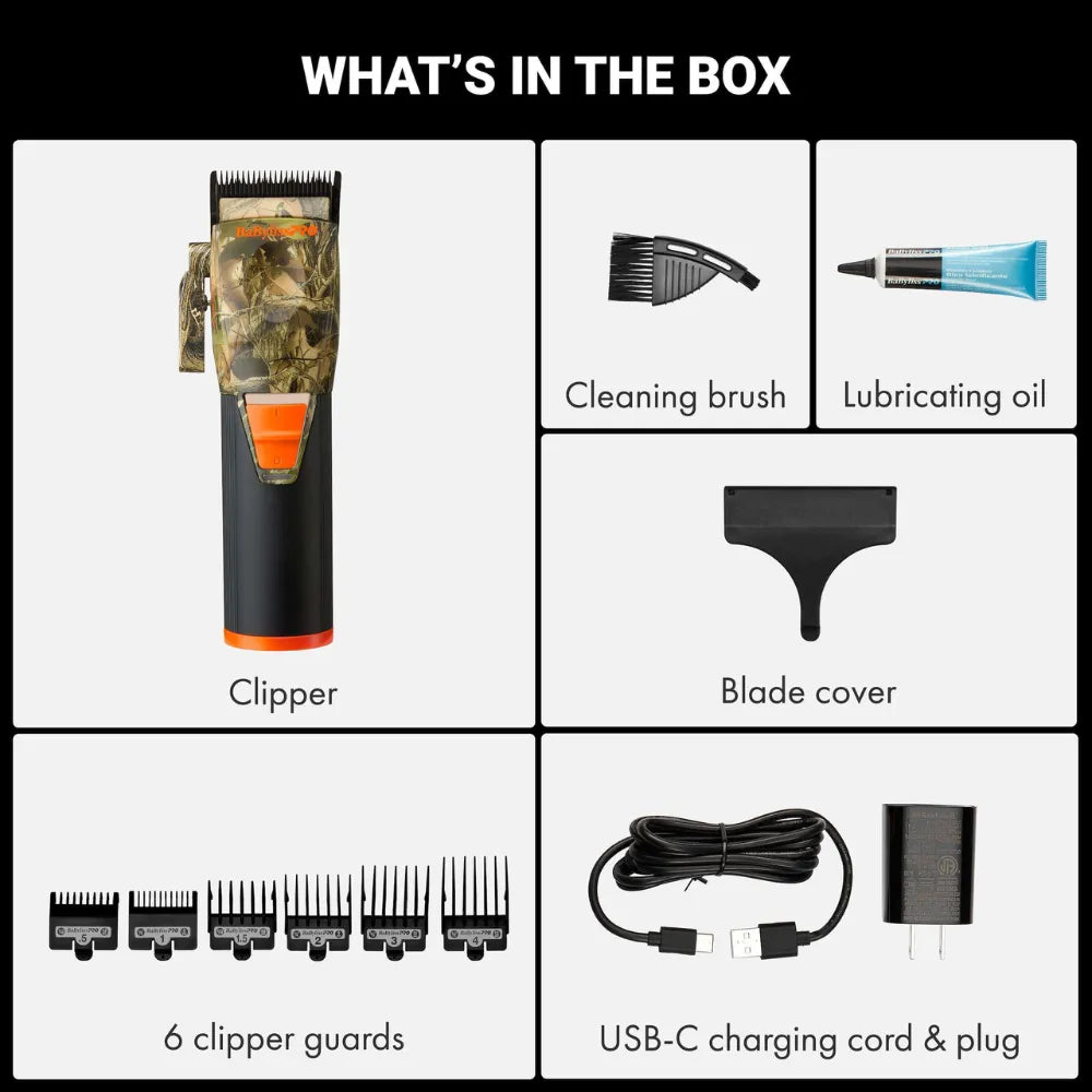 BABYLISSPRO COREFX PROFESSIONAL CLIPPER CAMO EDITION | FX86CAM