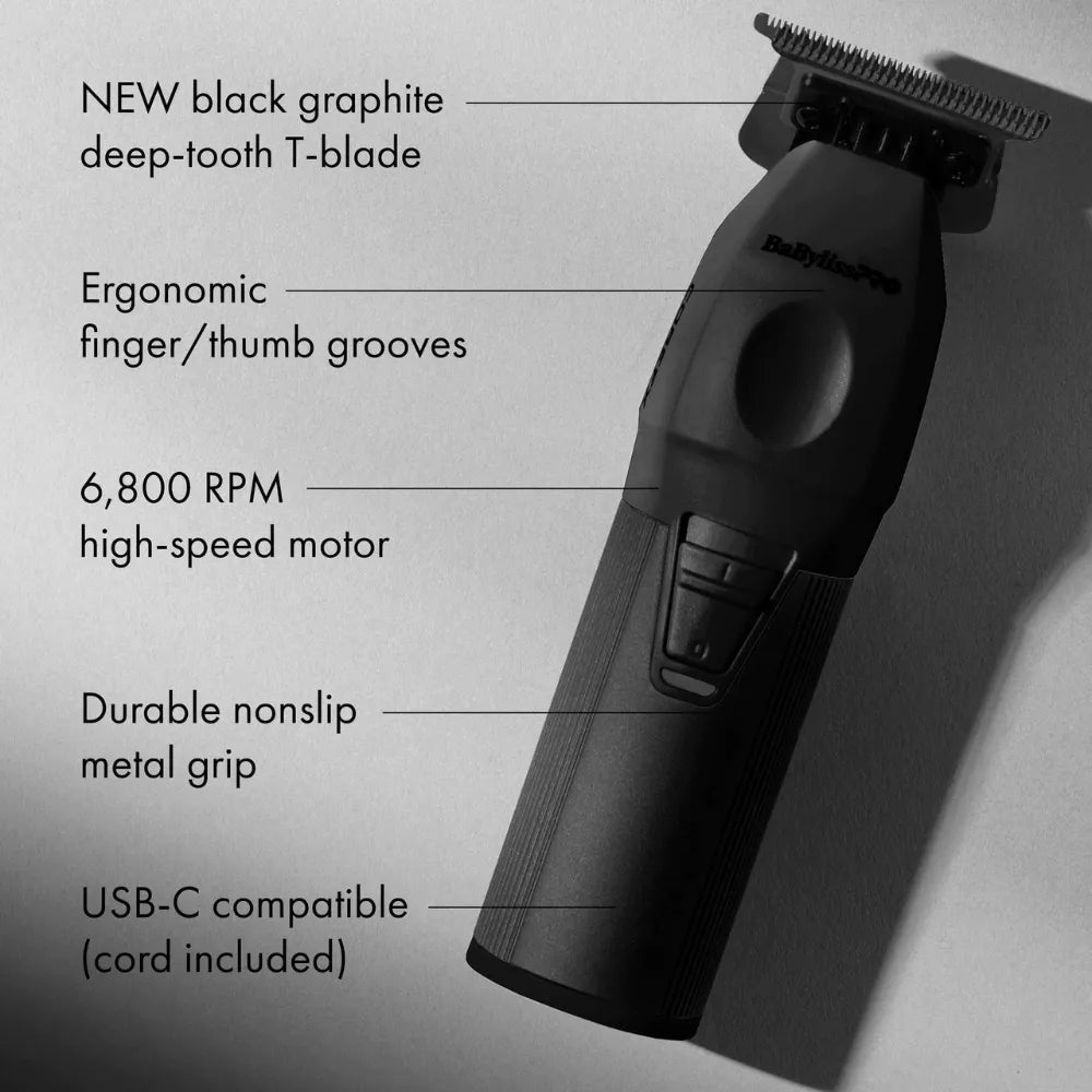 BABYLISSPRO COREFX TRIMMER MATTE BLACK | FX76MB