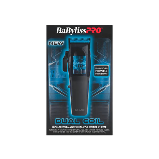 BABYLISSPRO DUAL-COIL CLIPPER & TRIMMER SET + FREE UVFOIL SINGLE FOIL SHAVER & TRAVELING CASE | FX95C, FC95T, FXLFS1MB, BBPROCASE