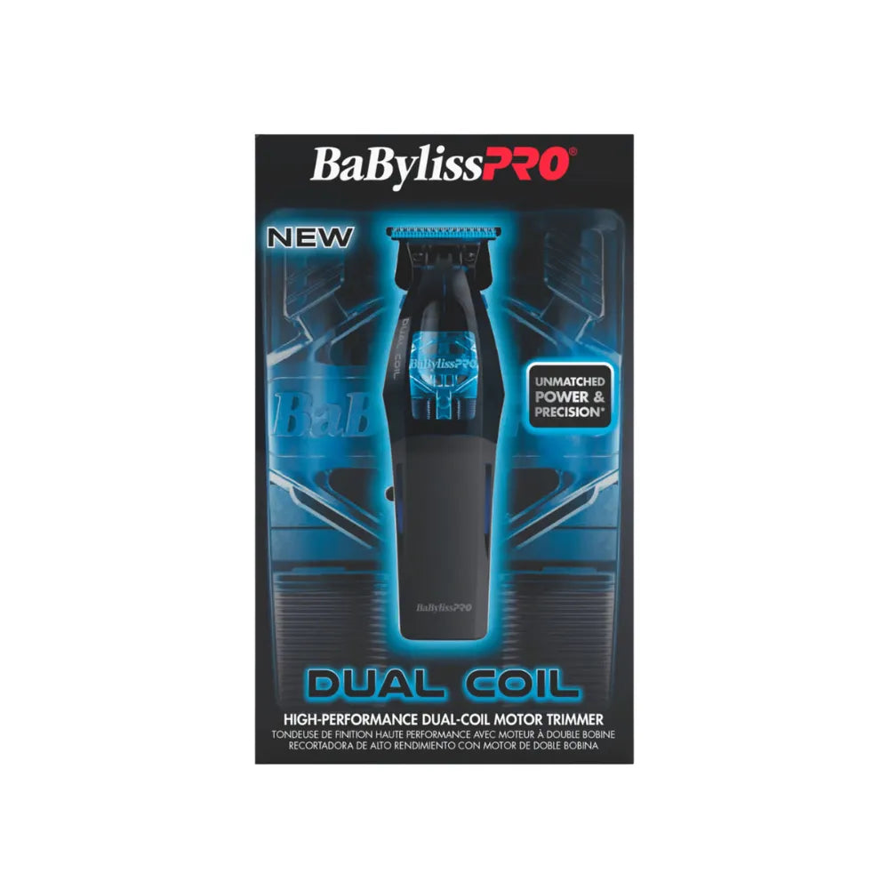 BABYLISSPRO DUAL-COIL CLIPPER & TRIMMER SET + FREE UVFOIL SINGLE FOIL SHAVER & TRAVELING CASE | FX95C, FC95T, FXLFS1MB, BBPROCASE