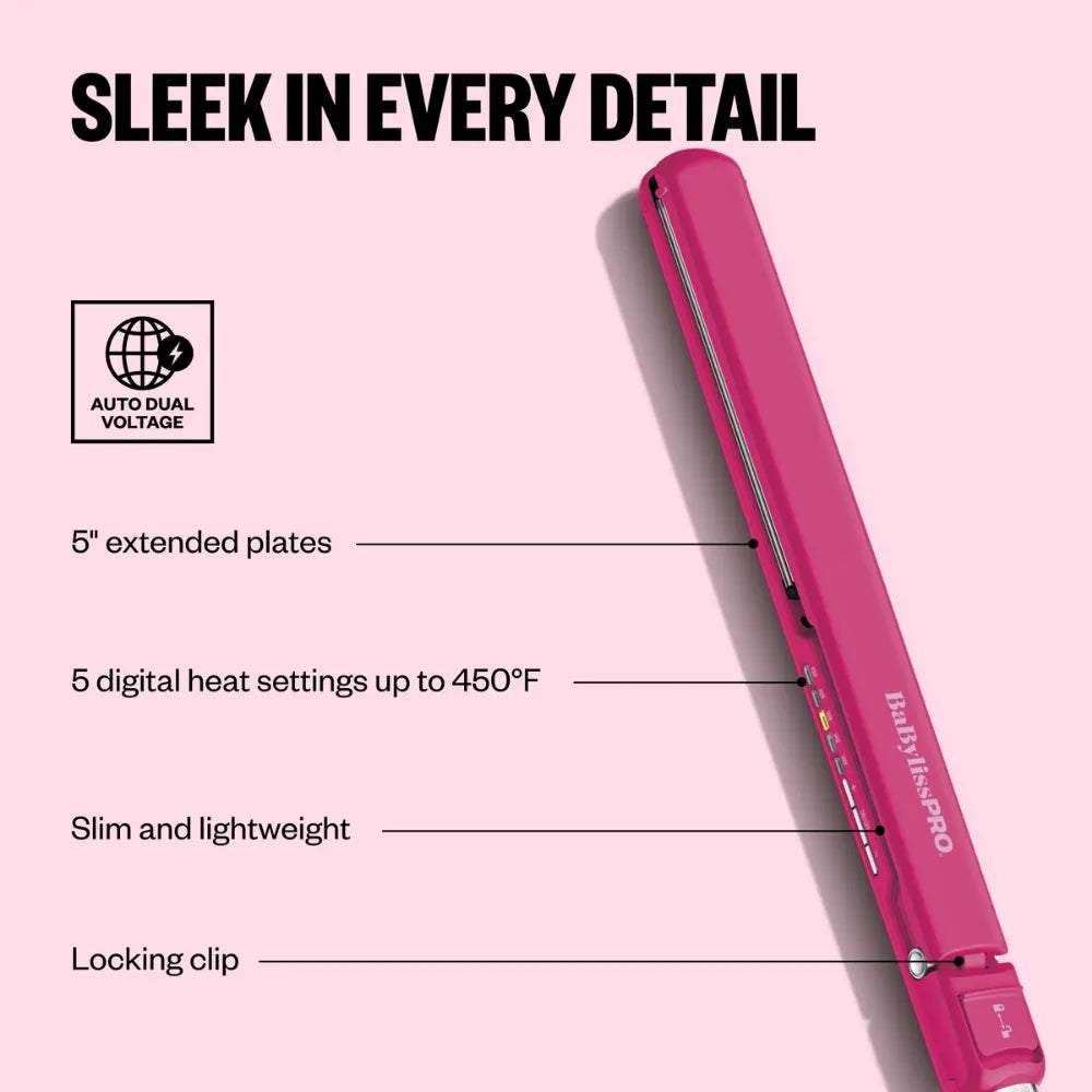 BABYLISSPRO FLAT DIGITAL 1" - PINK RUSH | BNT4172THP