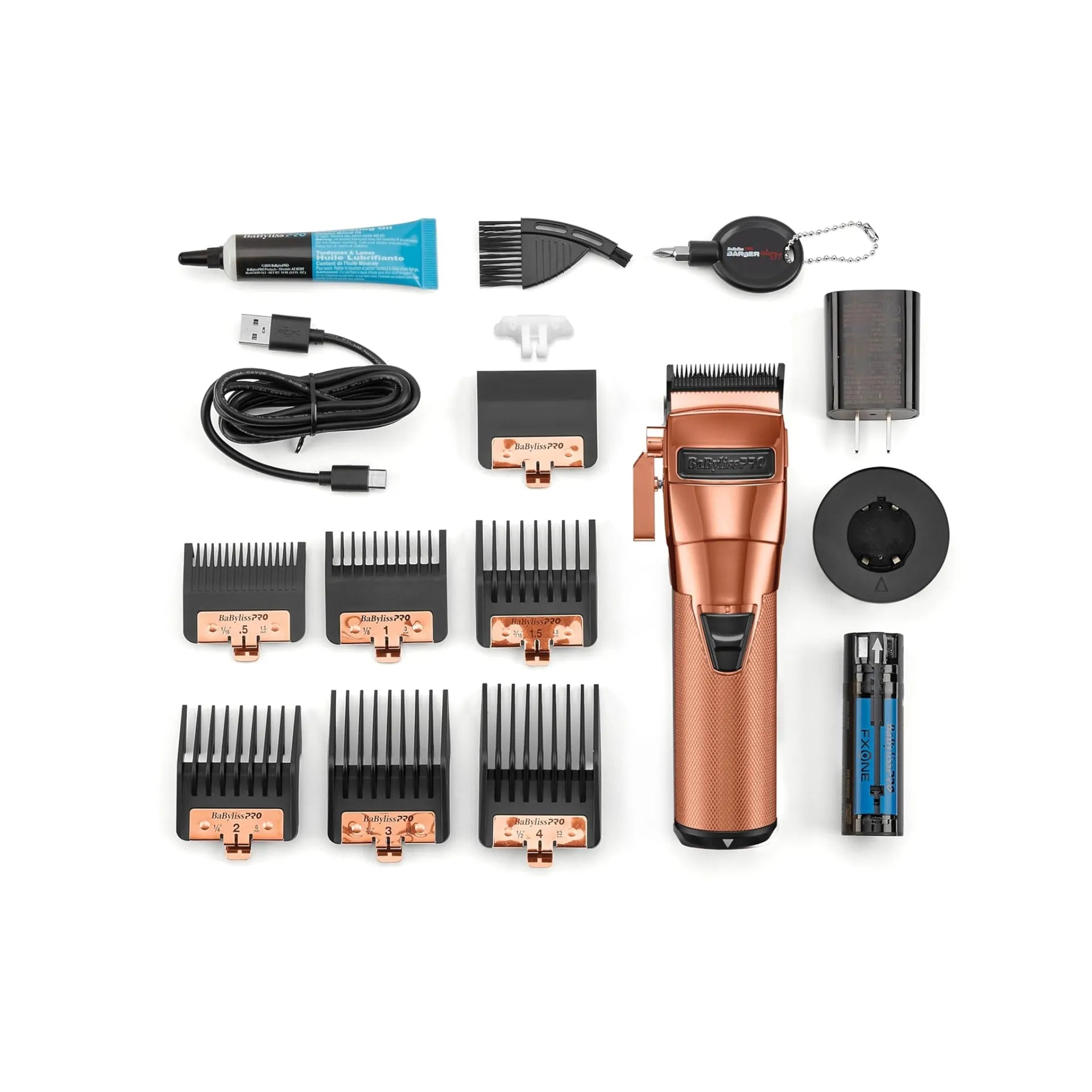 BABYLISSPRO FXONE ROSEFX CLIPPER, TRIMMER & SHAVER | FX899RG, FX799RG, FX79FSRG