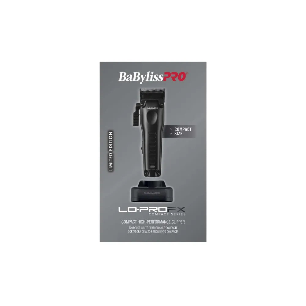 BABYLISSPRO LO-PROFX COMPACT CLIPPER MATTE BLACK | FX82MB