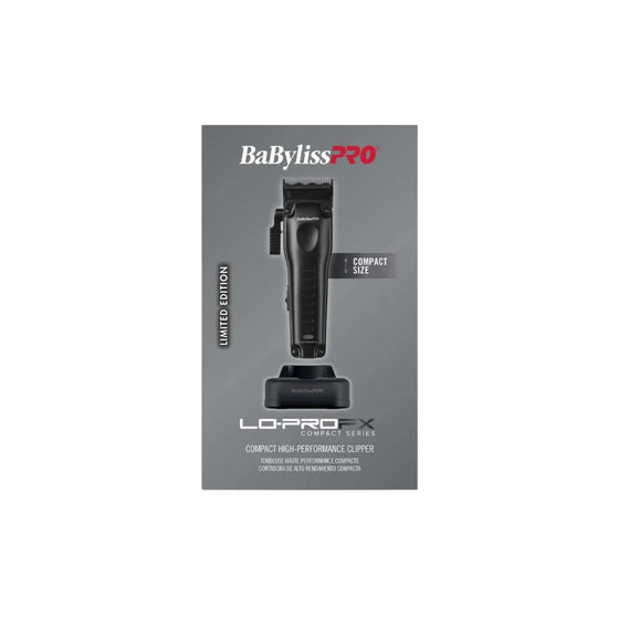 BABYLISSPRO LO-PROFX COMPACT CLIPPER MATTE BLACK | FX82MB