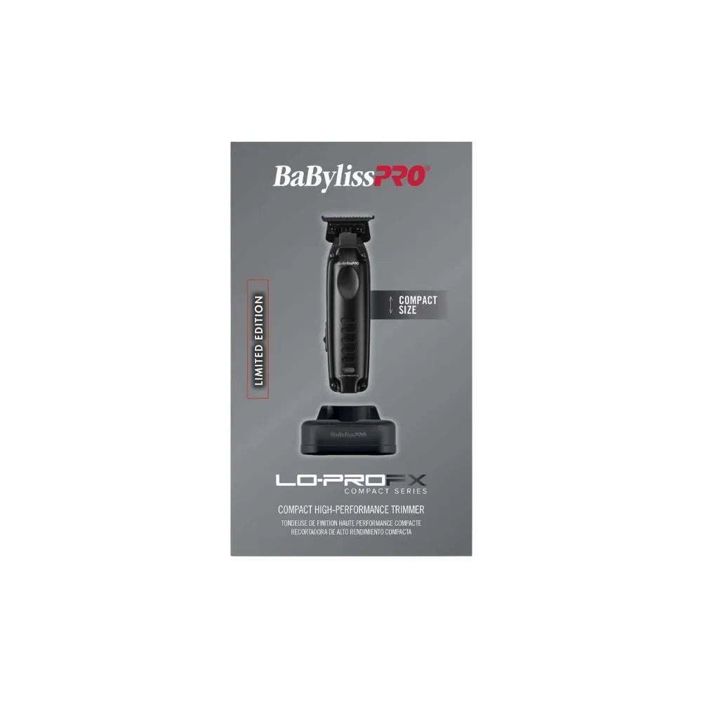 BABYLISSPRO LO-PROFX COMPACT TRIMMER MATTE BLACK | FX72MB