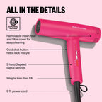 BABYLISSPRO NANO LIGHT IONIC DRYER PINK RUSH | BNTC9200HP - PRE-ORDER