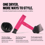 BABYLISSPRO NANO LIGHT IONIC DRYER PINK RUSH | BNTC9200HP - PRE-ORDER