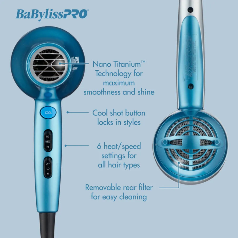 BABYLISSPRO NANO TITANIUM DRYER | BNT5548