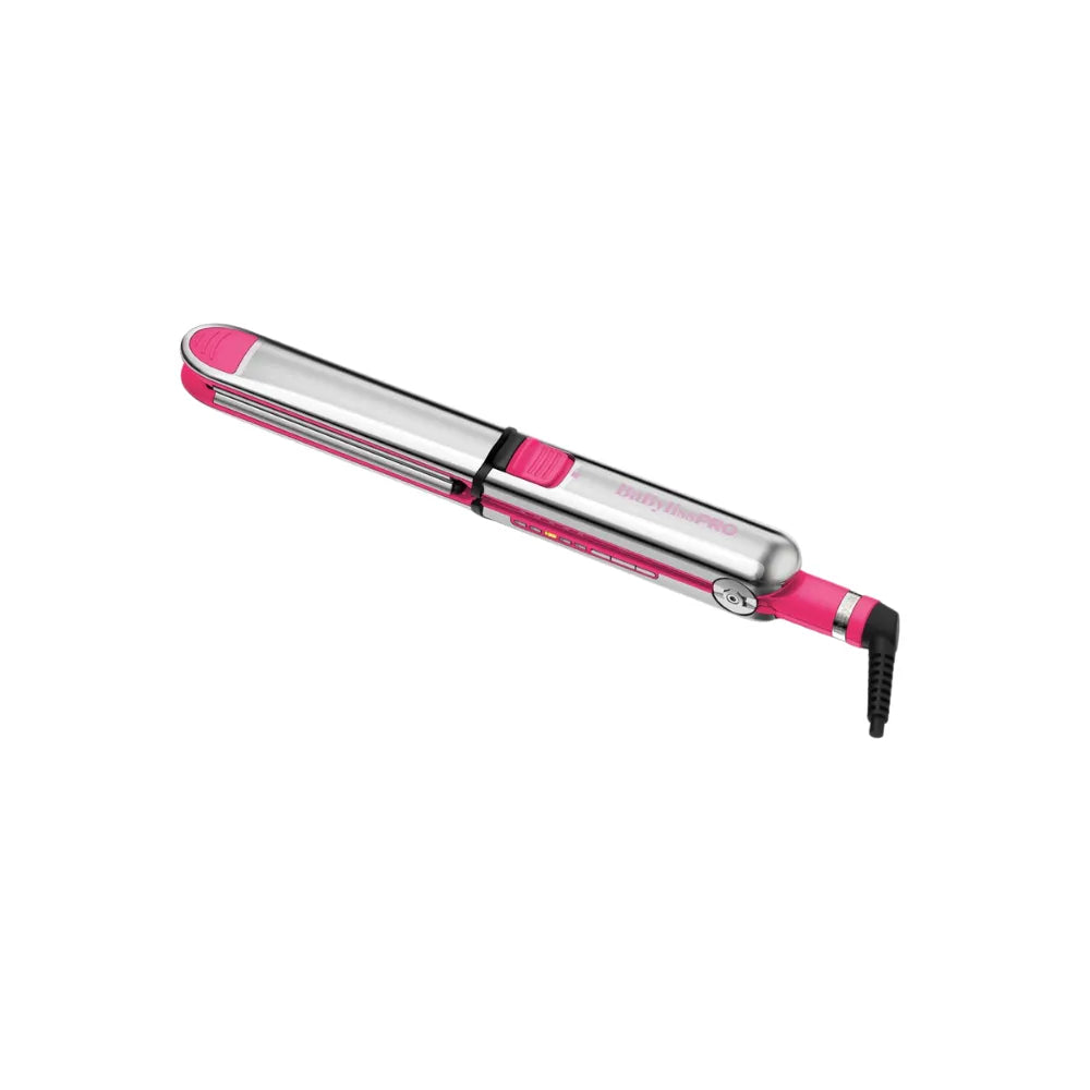 BABYLISSPRO PRIMA3000 1 1/4" STAINLESS STEEL STYLING IRON PINK RUSH | BNT3000THP
