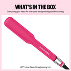 BABYLISSPRO ULTRA-SLEEK 1 1/2" STRAIGHTENING IRON PINK RUSH | BNT131THP
