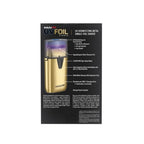BABYLISSPRO UVFOIL METAL SINGLE FOIL SHAVER GOLD | FXLFS1G