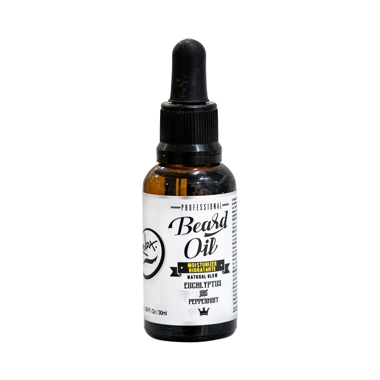ROLDA BEARD OIL EUCALYPTUS PEPPERMINT 1.05 OZ.