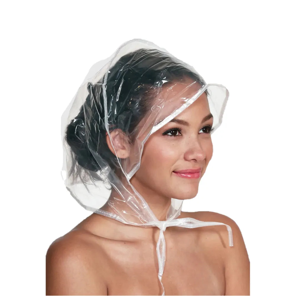 BETTY DAIN CLEAR VINYL RAIN HAT