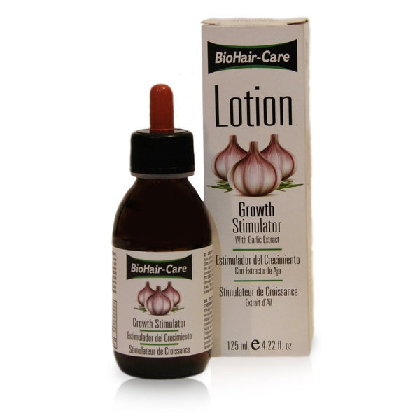 BioHair-Care lotion bottle and packaging on a white background