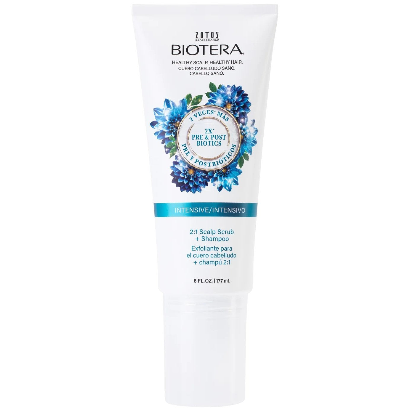 BIOTERA INTENSIVES 2:1 SCALP SCRUB + SHAMPOO 6 OZ.